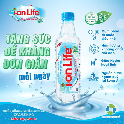 Nước thùng ion Life 330ml Sản phẩm nước giải khát hàng đầu